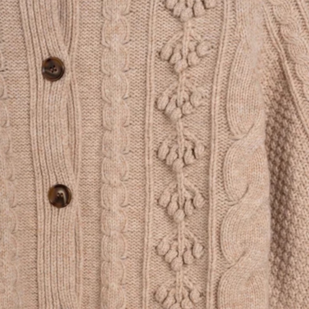 Maison Me 🪴
Women's Avery Cardigan, Oatmeal - Picture 4 of 6